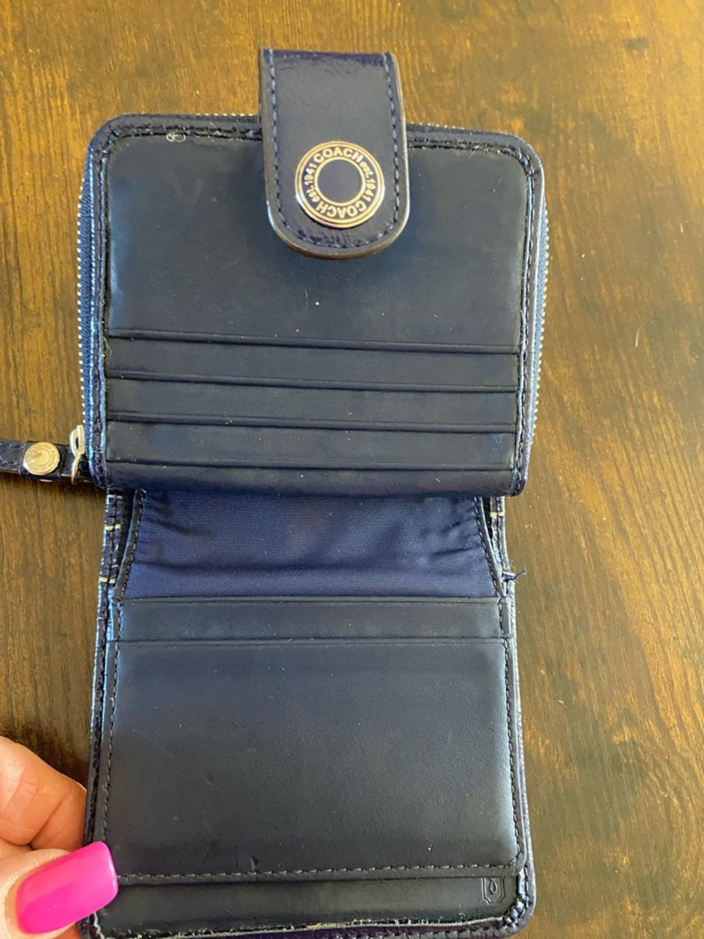 Coach Compact Wallet - Picture 5 of 9